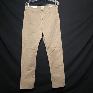 NWT Flint and Tinder F-510002 Straight Fit 365 Everyday Chino Pant Khaki 30x32*